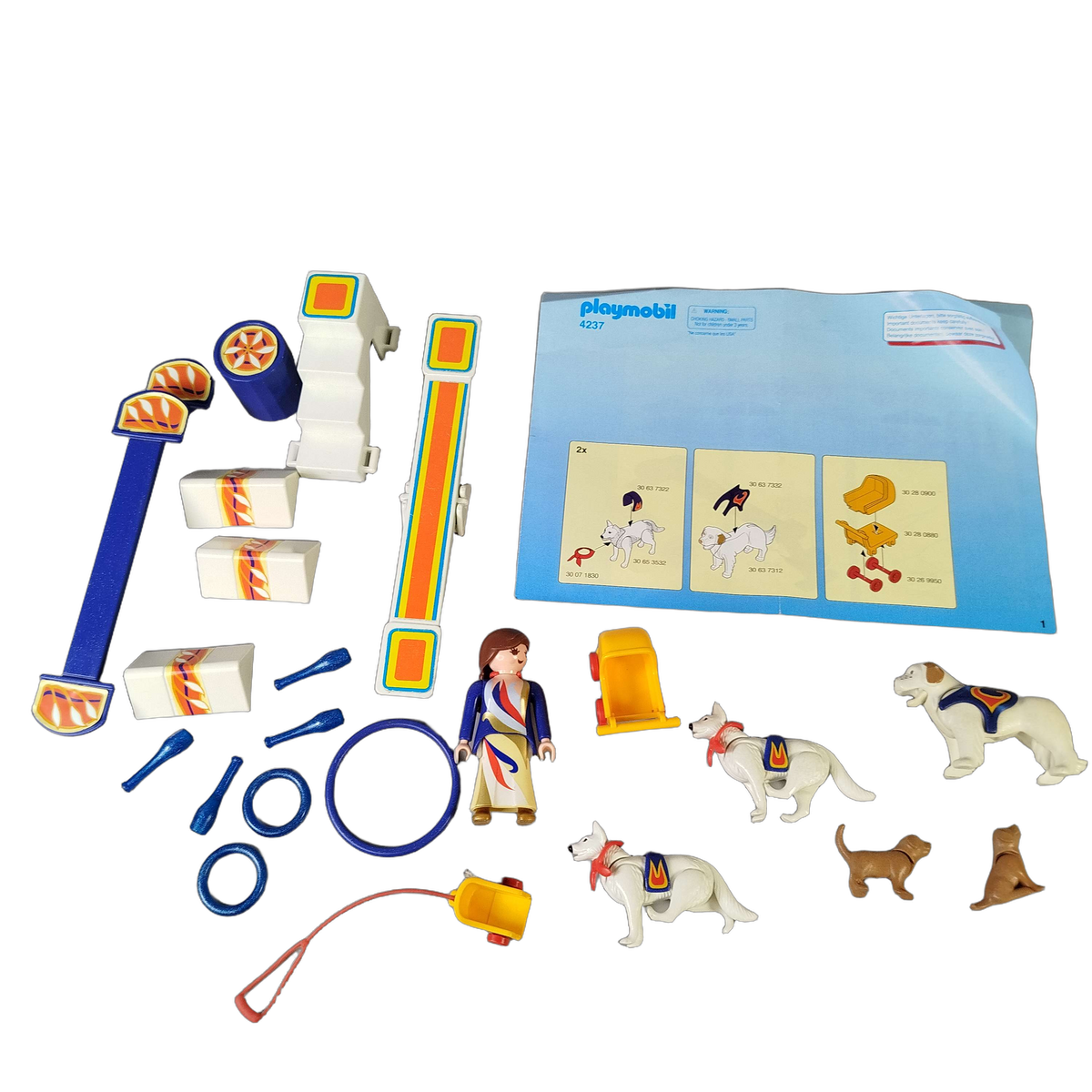 Playmobil Hundedressur Zirkus 4237 Spielset