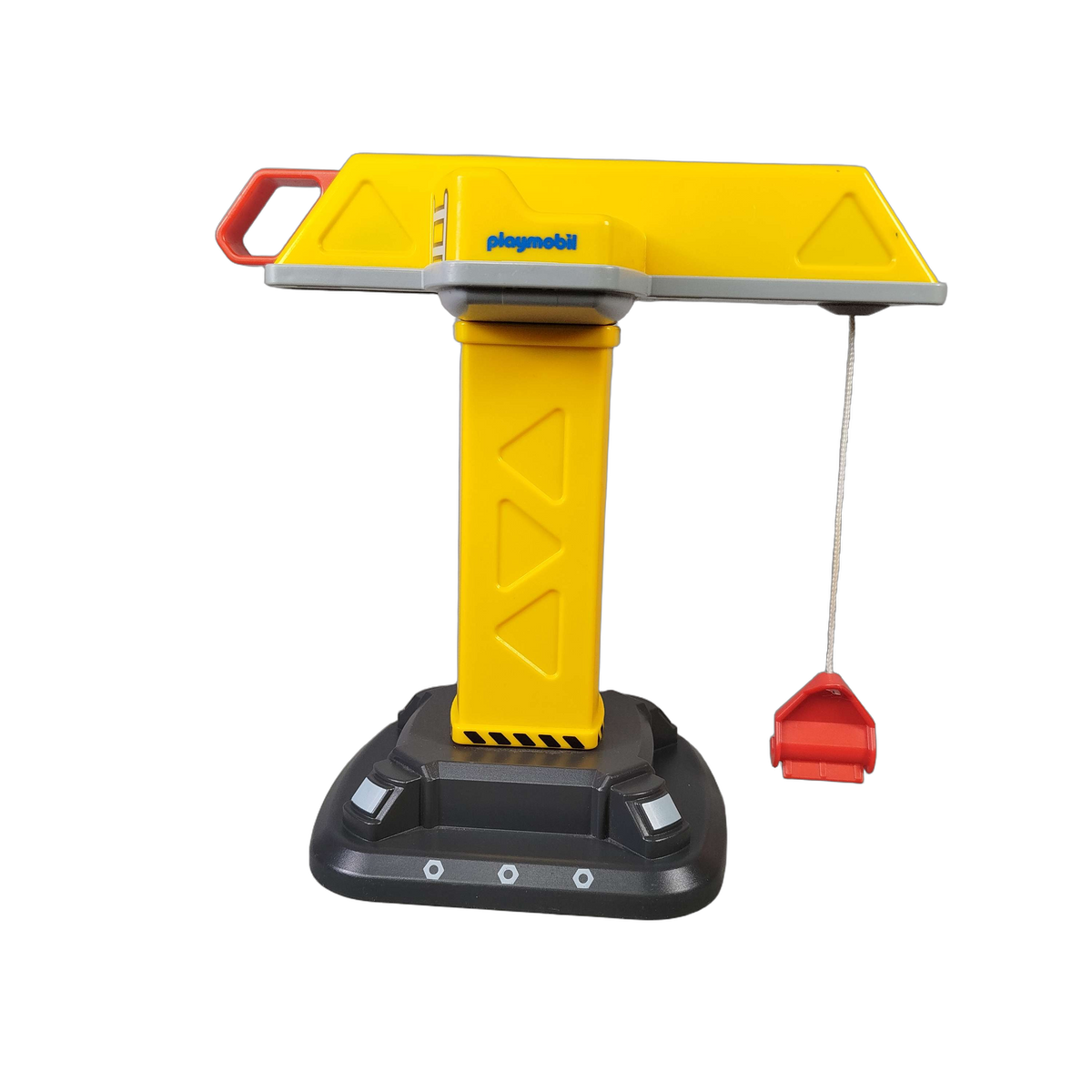 Playmobil Baukran mit drehbarem Sockel Kran