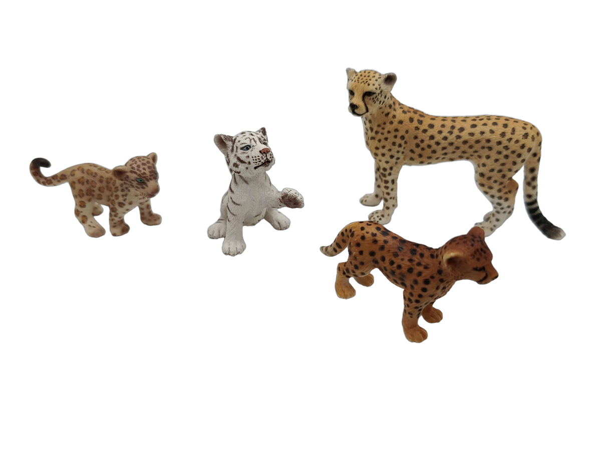Schleich Tiere Bundle Wildtiere 5 Teile Tierfiguren