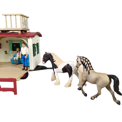 Konvolut Schleich Horse Club Wohnwagen 42415 ca.1,0kg, ab 3 4 5 Jahre
