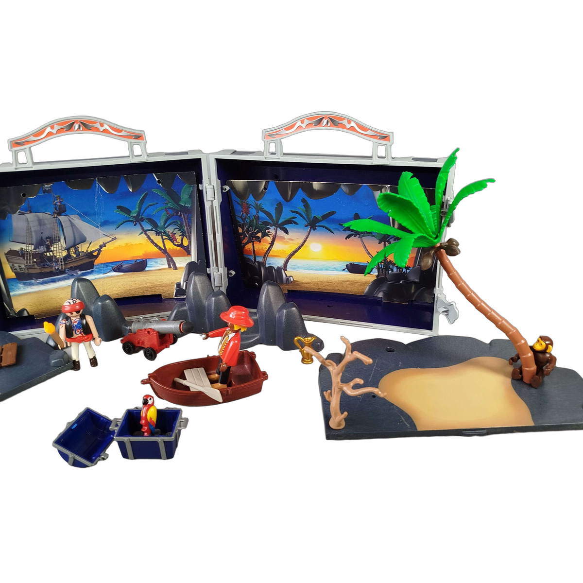 Playmobil Piratenschatzkoffer 5347 Set, ab 3 Jahre