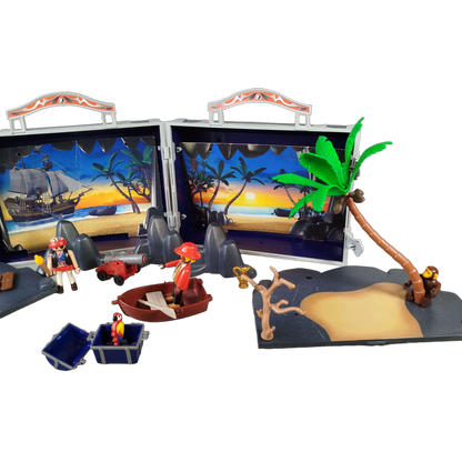 Playmobil Piratenschatzkoffer 5347 Set, ab 3 Jahre