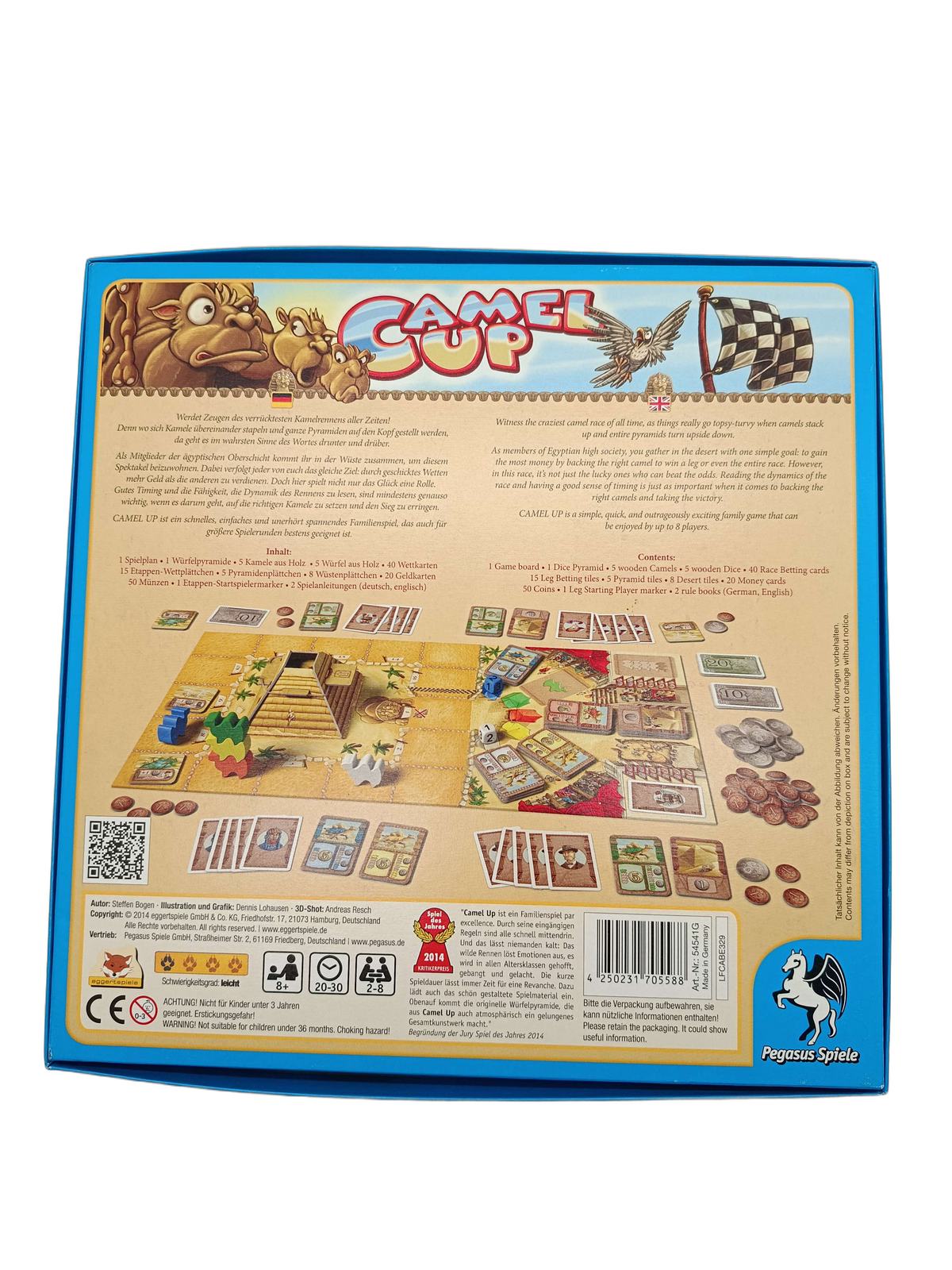 Camel Up (2014) first edition