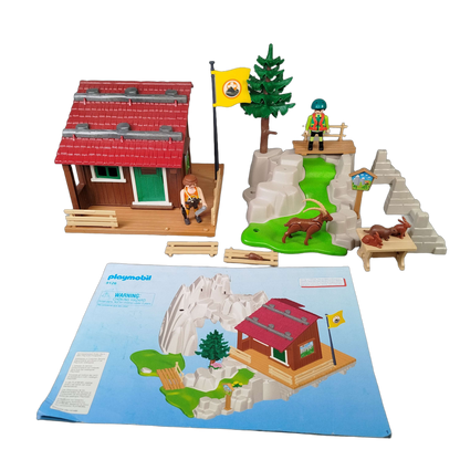 Playmobil Berghütte mit Kletterfelsen 9126 Spielset