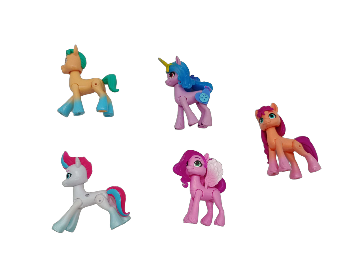 Hasbro Bundle My Little Pony Sunny Izzy Pipp Zipp Set von 5 Figuren