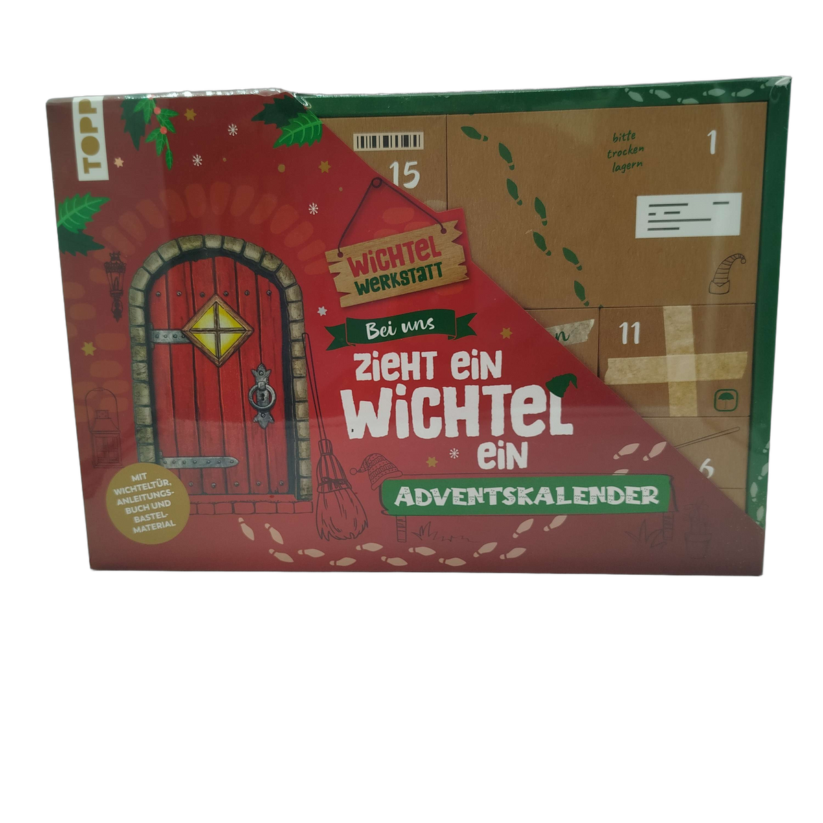 TOPP Bei uns zieht ein Wichtel ein 24422 Bastelset, Neu