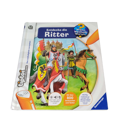 Ravensburger tiptoi Entdecke die Ritter Lernbuch