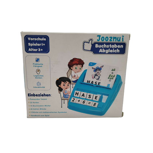 joozmui Montessori Buchstaben Abgleich Lernspiel