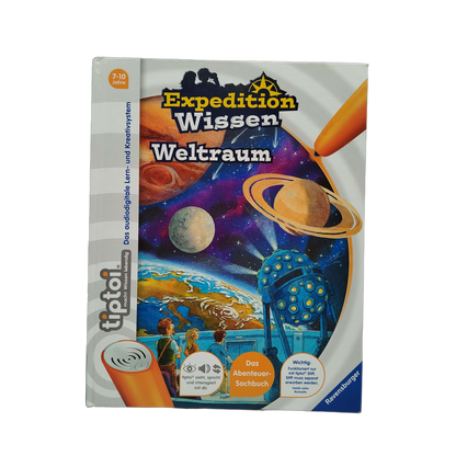 Ravensburger tiptoi Expedition Wissen Weltraum Buch 00808 3