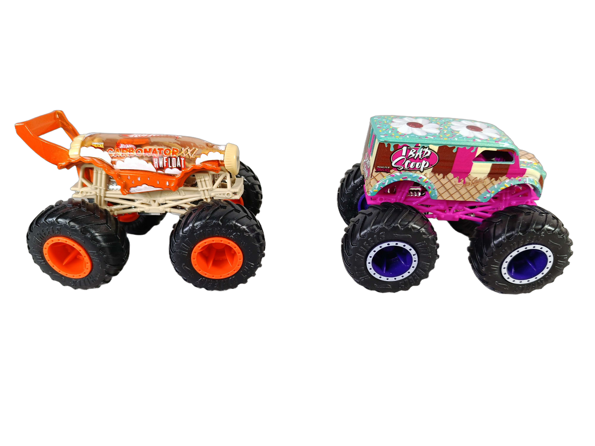 Mattel Bundle Hot Wheels Set von 6 Monstertrucks & Autos