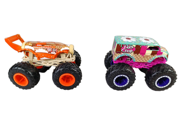 Mattel Bundle Hot Wheels Set von 6 Monstertrucks & Autos