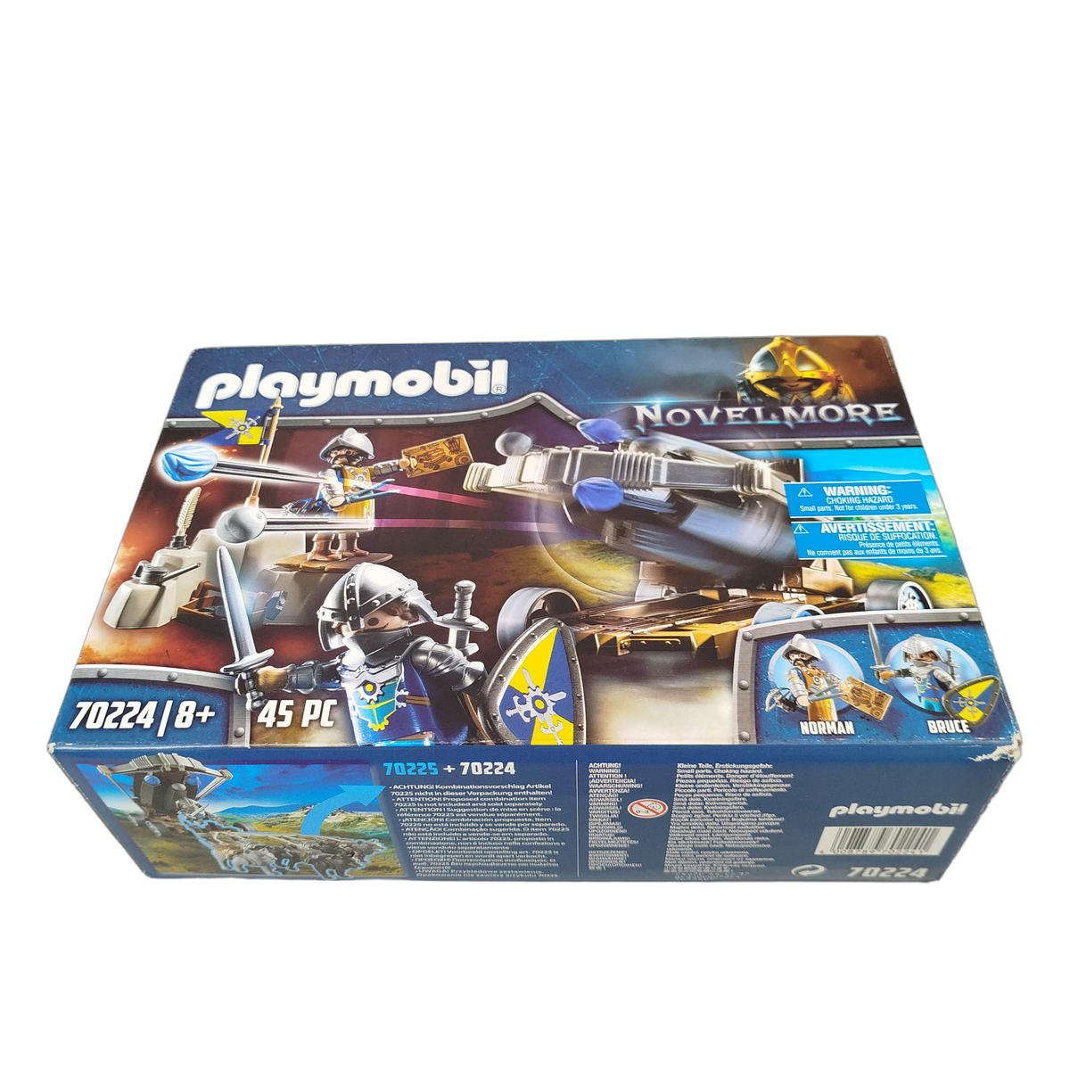 Playmobil Bundle Novelmore 70224 70229 Set von 2 Figuren & Playset
