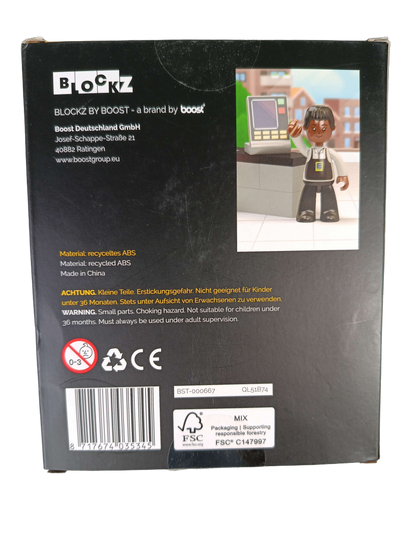 BLOCKZ by Boost Bundle Supermarkt Kasse Set Bausteine & Zubehör, Neu