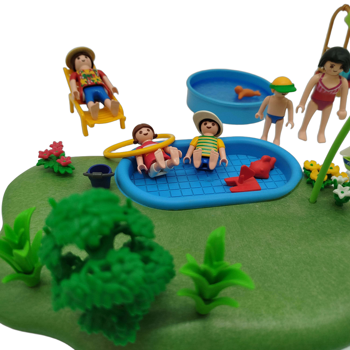 Playmobil Bundle Pool 4140 4864 5270 Set von 3 Boot & Figuren