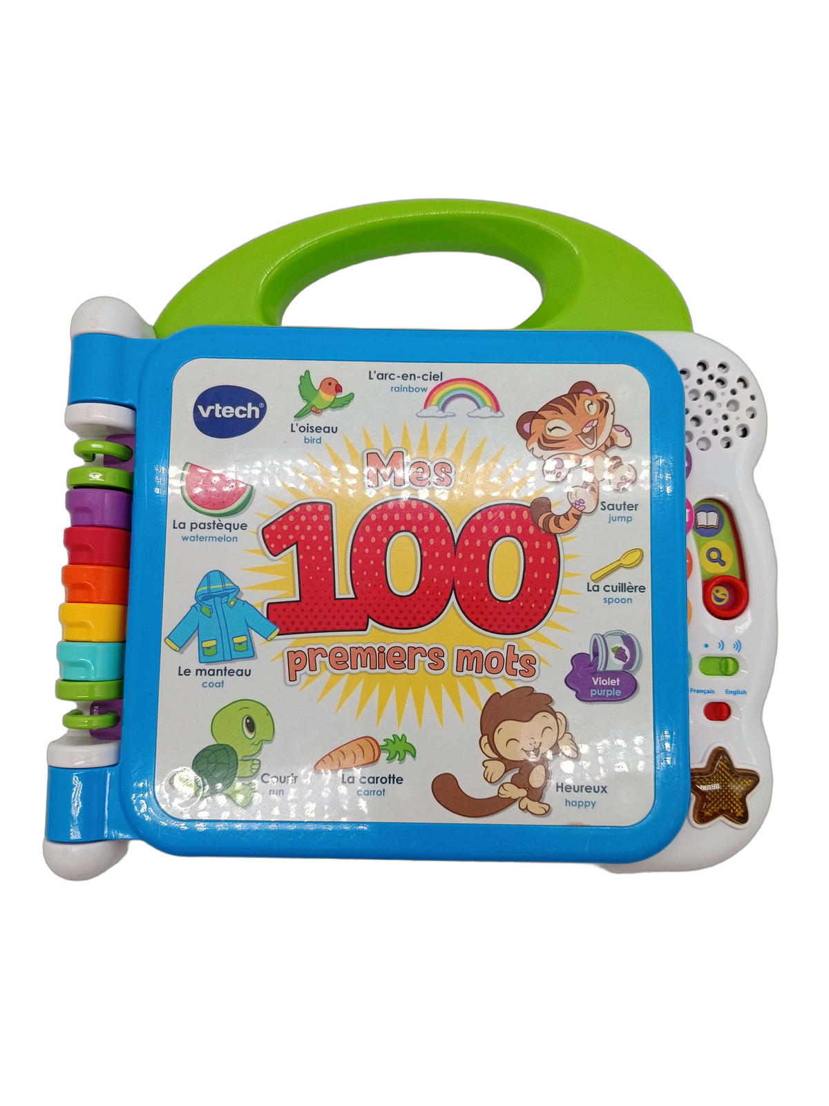 VTech Mes 100 premiers mots Lernbuch zweisprachig FR/EN