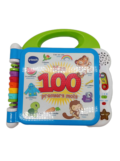 VTech Mes 100 premiers mots Lernbuch zweisprachig FR/EN