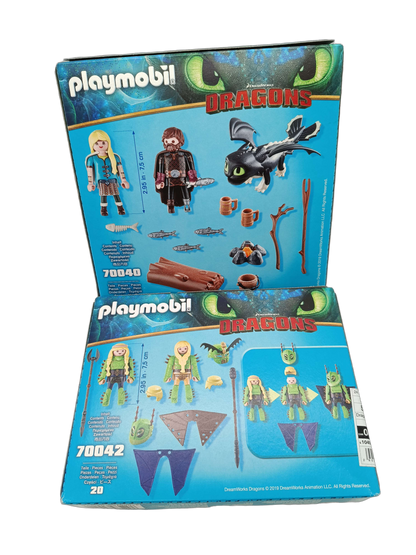 Playmobil Bundle Dragons 70040 70042 70045 Set von 3 Figuren