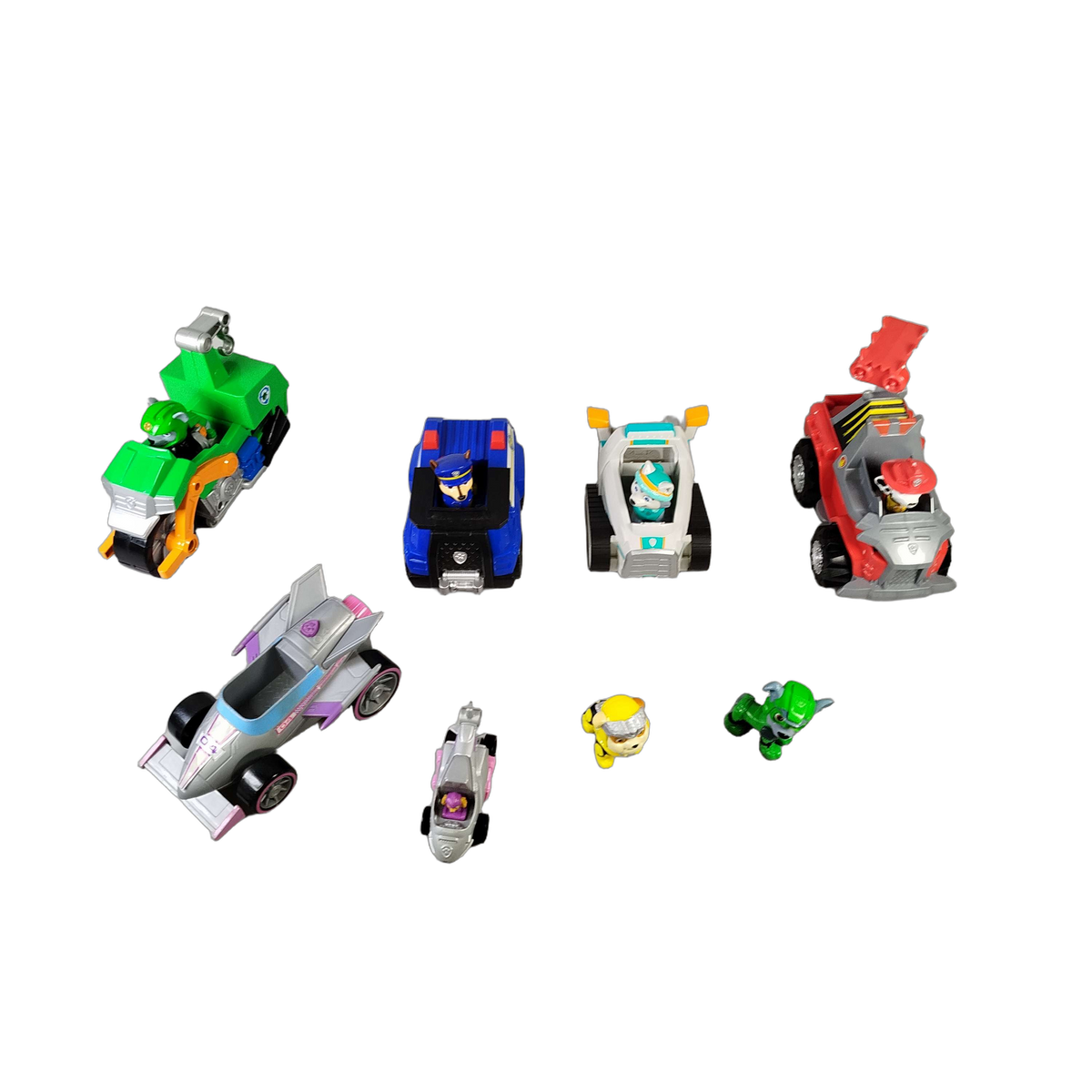 Spin Master Bundle PAW Patrol Set von 8 Fahrzeuge & Figuren