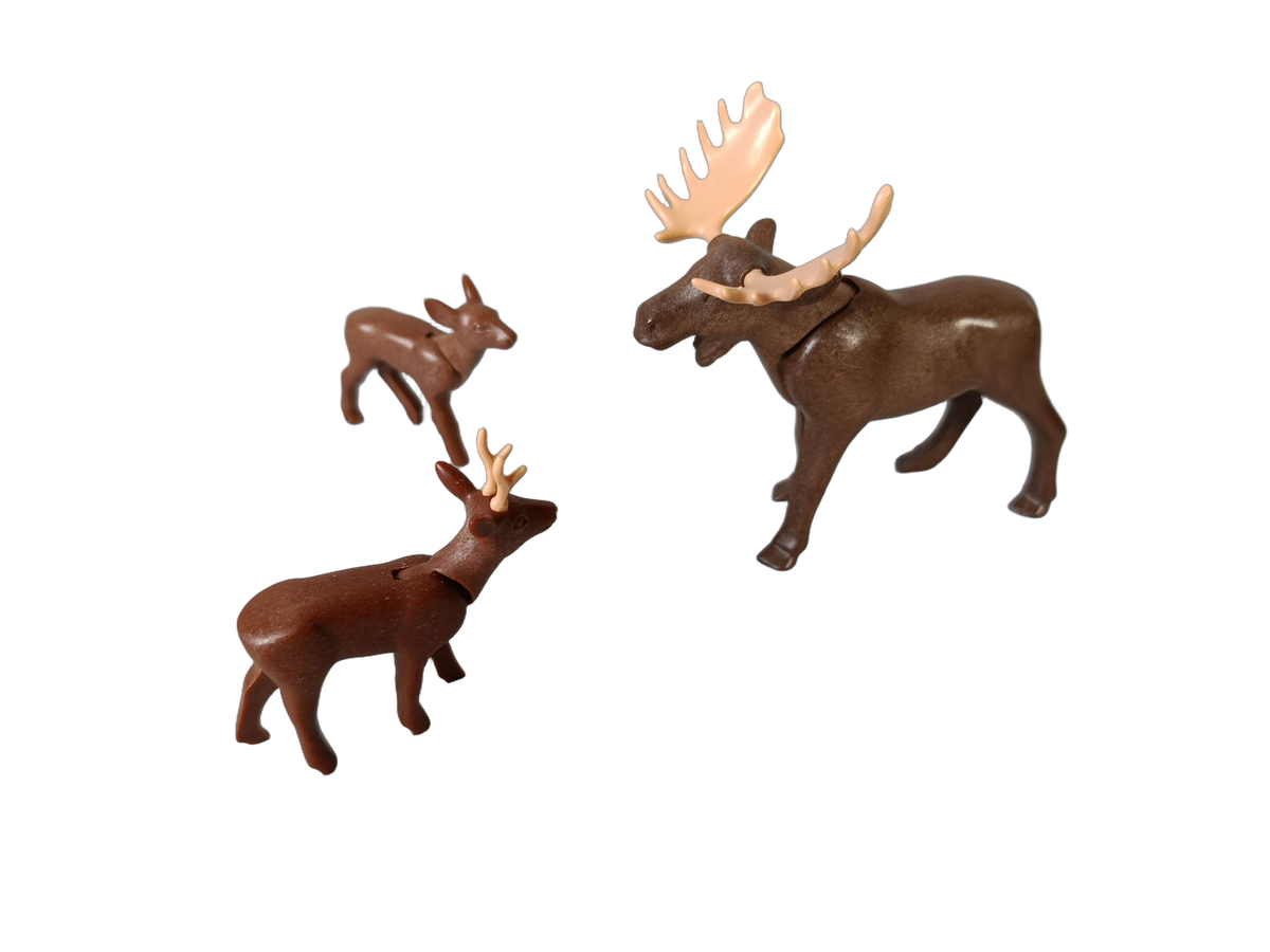 Playmobil Bundle Wildtiere Set Figuren & Tiere Ranger & Kind