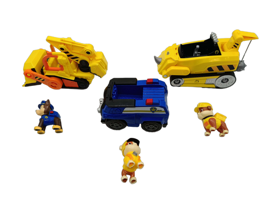 Spin Master Bundle PAW Patrol Set von 6 Fahrzeuge & Figuren