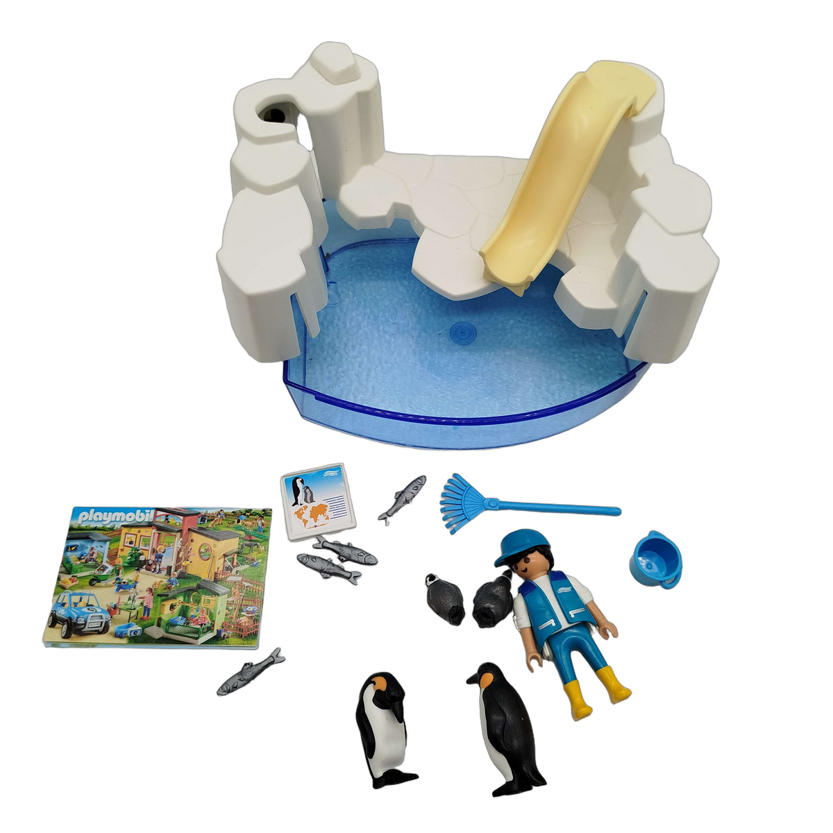 Playmobil Family Fun Pinguinbecken 9062 Set Zoo Gehege