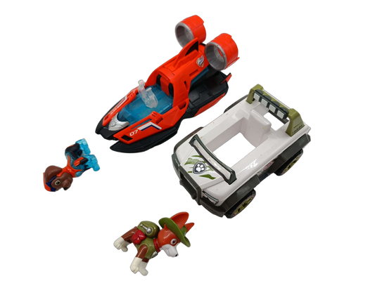 Spin Master Bundle PAW Patrol Zuma & Tracker Set Fahrzeuge & Figuren