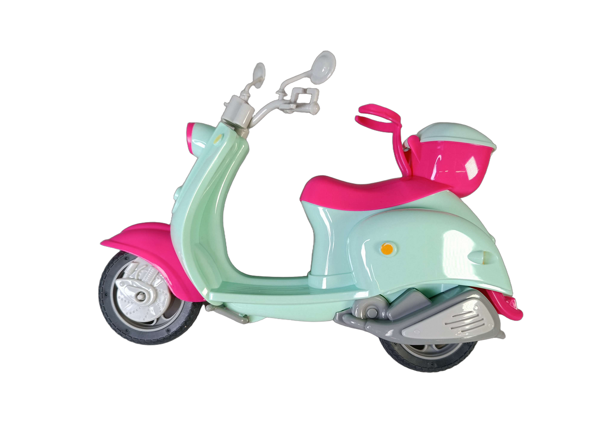 Playtive Modepuppe mit Scooter Puppenset