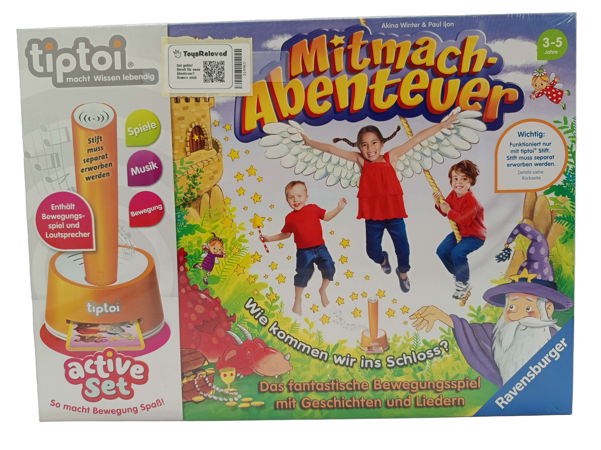 Ravensburger tiptoi Mitmach-Abenteuer Buch, Neu