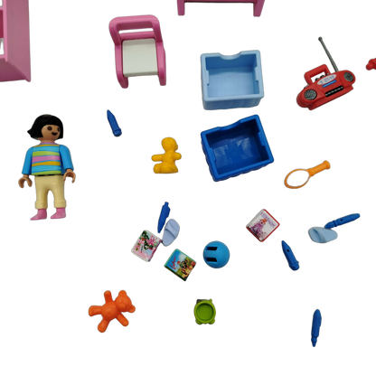 Playmobil Fröhliches Kinderzimmer 9270 Spielset mit Zubehör