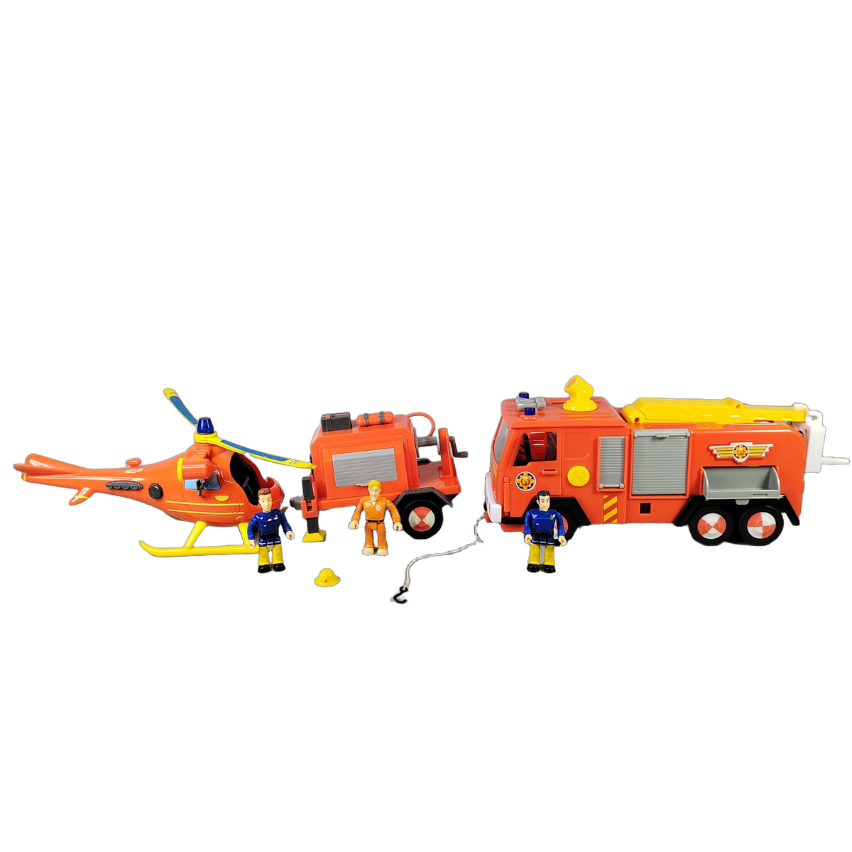 Simba Toys Bundle Feuerwehrmann Sam Wallaby 1 Set Feuerwehrauto
