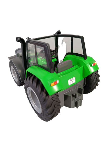 Playmobil 6130 Traktor & Anhänger mit Frontlader, Bauernhof-Fahrzeug