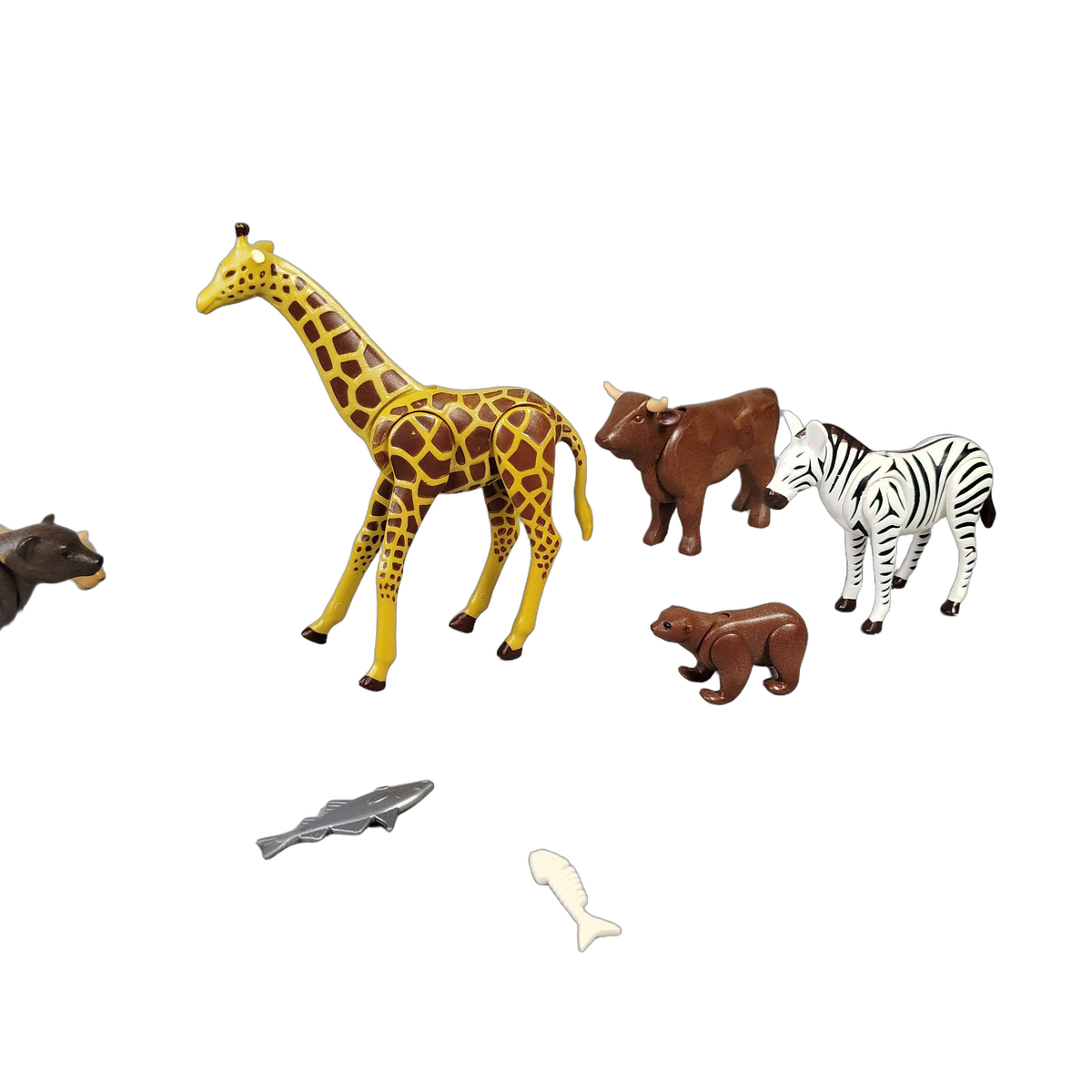 Playmobil Bundle Wildtiere Tierfiguren Bär Giraffe Löwin