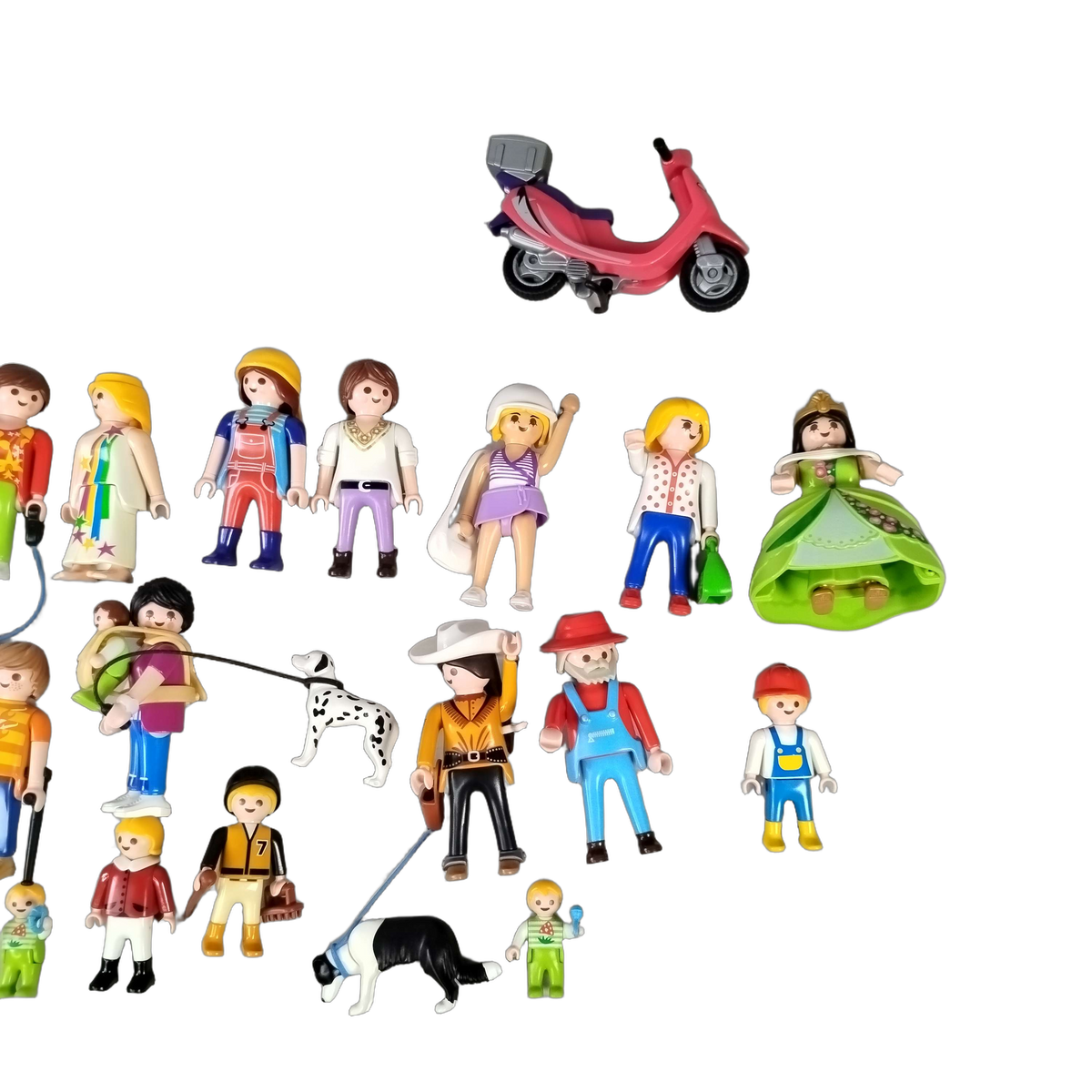Playmobil Bundle Prinzessin & Western Set von 6 Figuren & Hunde