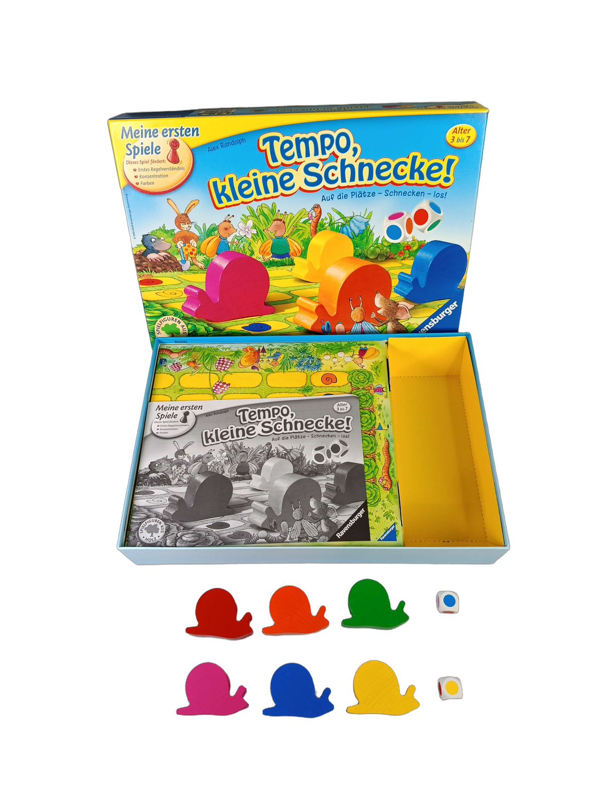 Ravensburger Meine ersten Spiele Tempo, kleine Schnecke! Spiel 21420