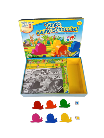Ravensburger Meine ersten Spiele Tempo, kleine Schnecke! Spiel 21420