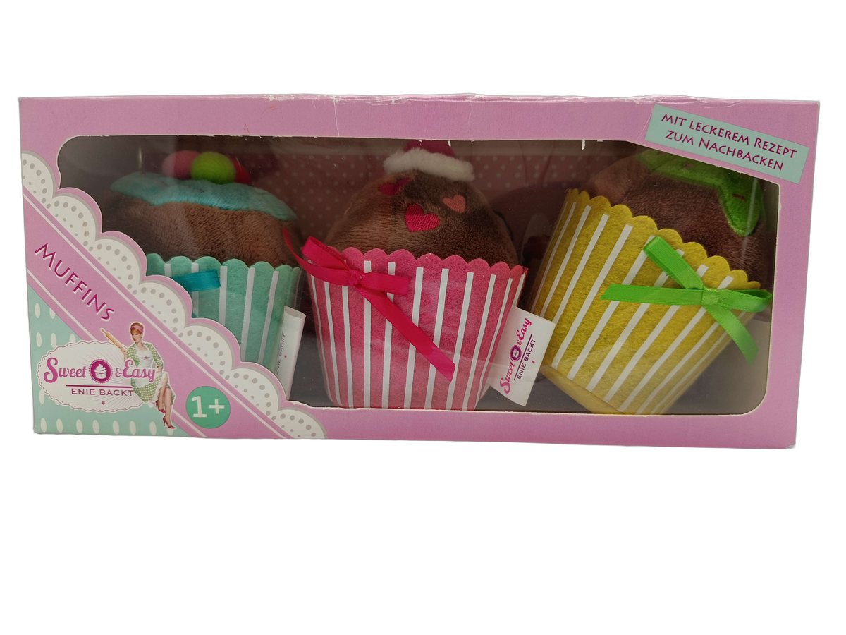 Sweet & Easy Enie backt Bundle Backen 68004 68003 Set von 2 Plüsch Neu