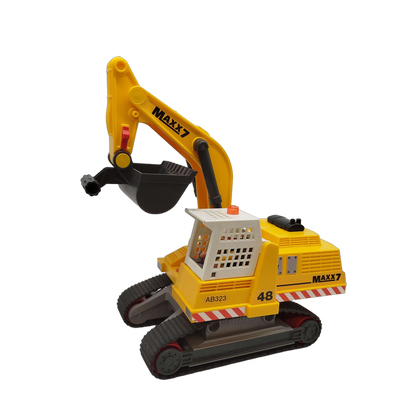 Playmobil Maxx 7 4039 Kettenbagger Baustellenfahrzeug