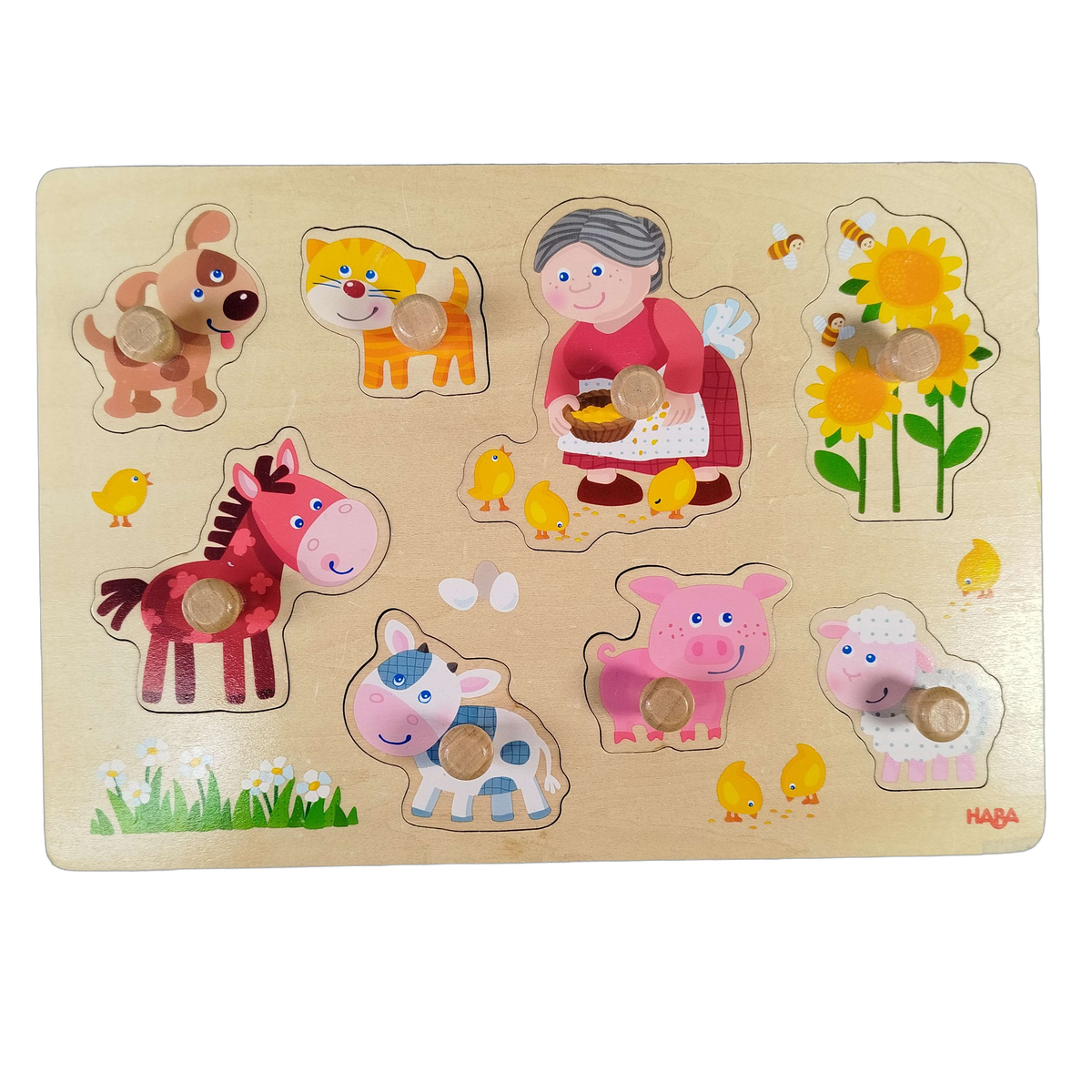 HABA & Eichhorn Bundle Winnie Puuh Set von 2 Holzpuzzle