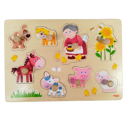 HABA & Eichhorn Bundle Winnie Puuh Set von 2 Holzpuzzle