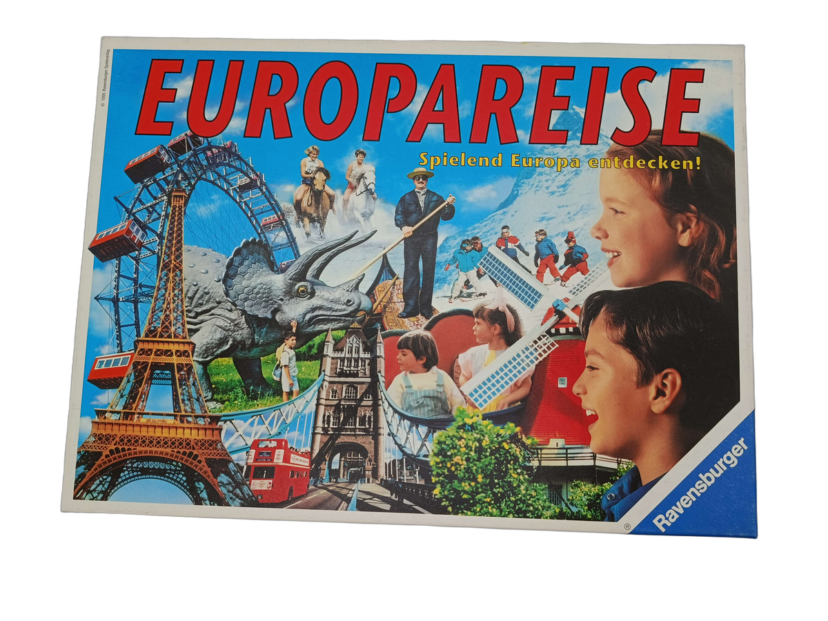 Ravensburger Europareise Brettspiel & Lernspiel Geografie, ab 10 Jahre