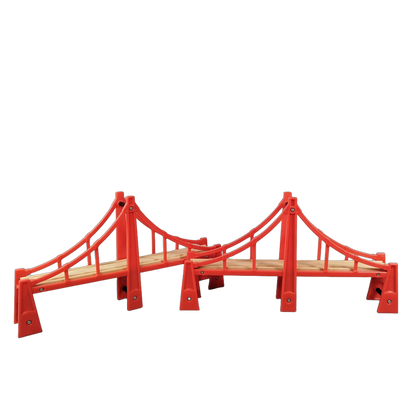 BRIO Bundle Holzeisenbahn Hängebrücke Erweiterung Zubehör