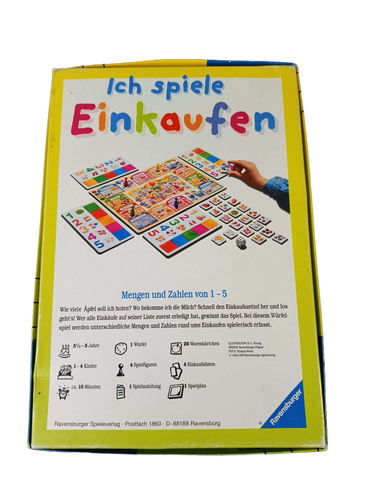 Ravensburger Ich spiele Einkaufen Kinderspiel & Lernspiel