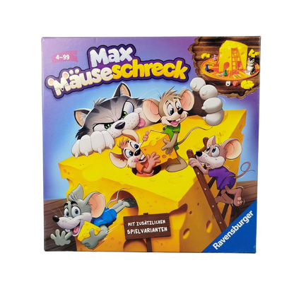 Ravensburger Max Mäuseschreck 24562 Brettspiel Kinderspiel