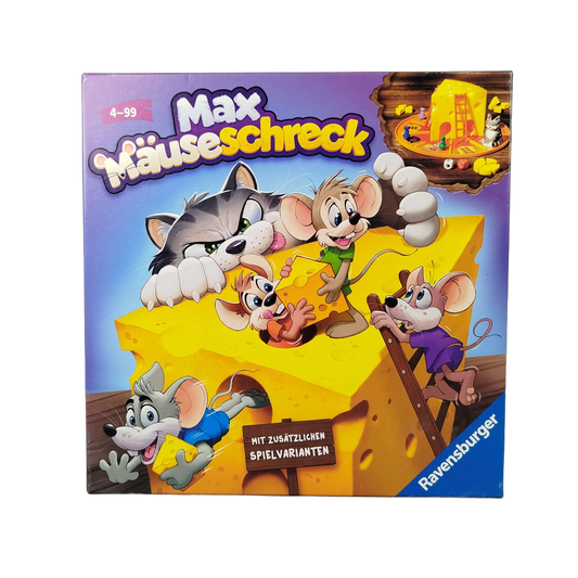 Ravensburger Max Mäuseschreck 24562 Brettspiel Kinderspiel