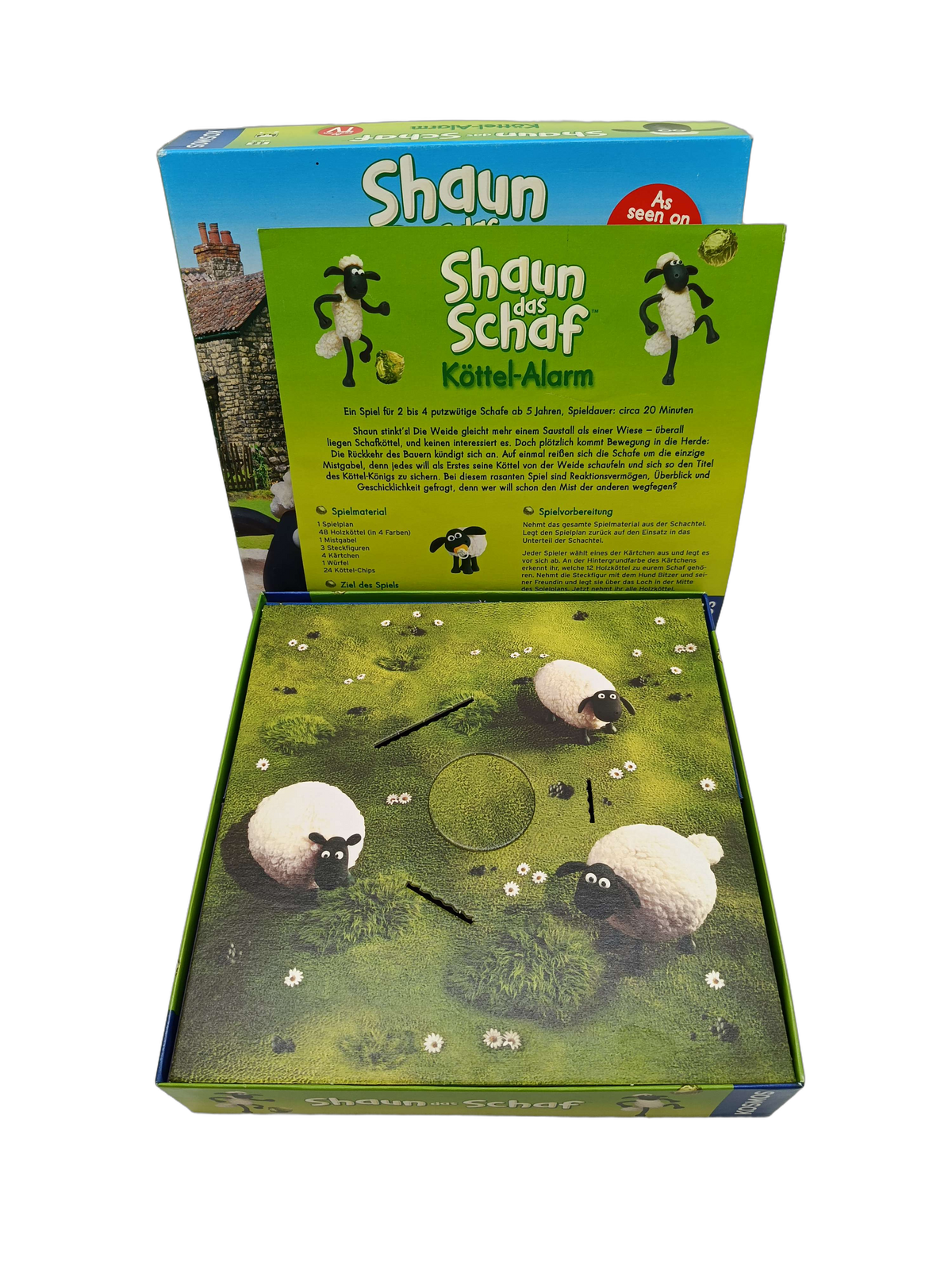 KOSMOS Shaun das Schaf: Köttel-Alarm – 693213 Brettspiel
