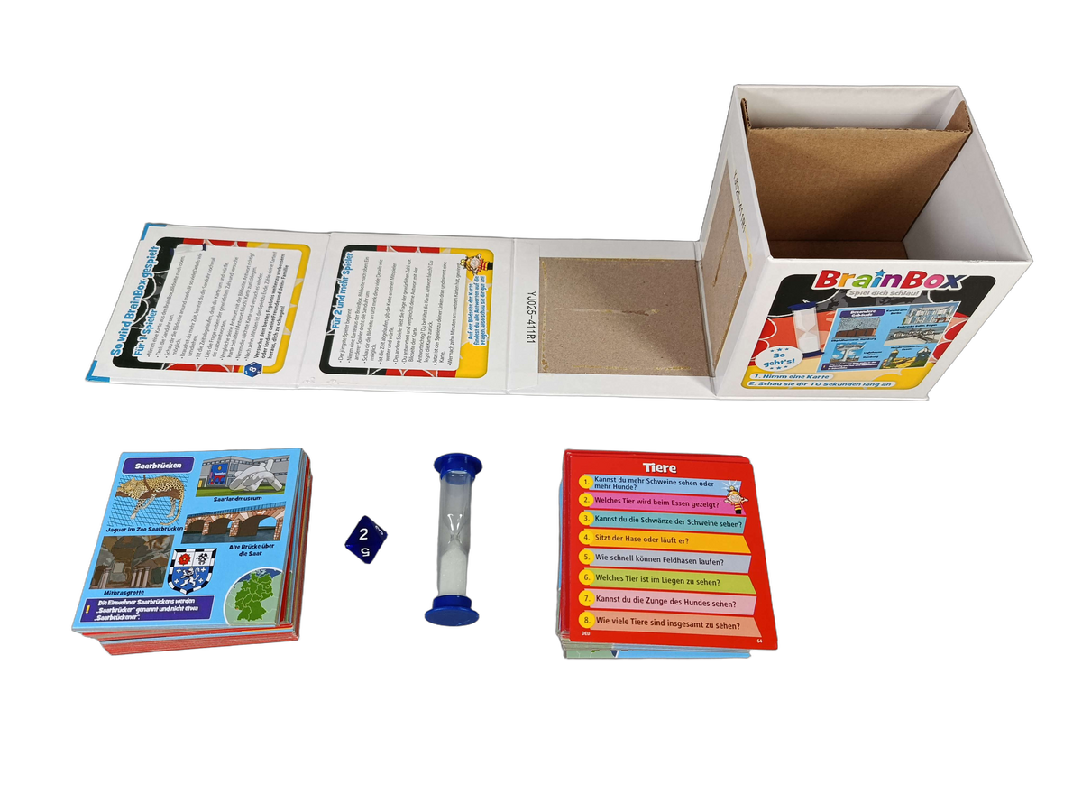 BrainBox Deutschland YJ025-411R1 Wissens- & Merkspiel