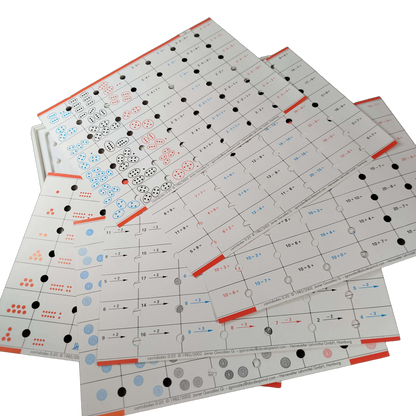 Heinevetter Zehnertrainer 0–20 Montessori Lernspiel Mathe