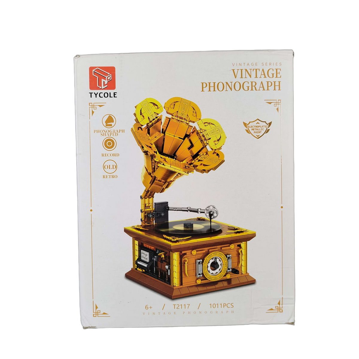 TYCOLE Vintage Phonograph T2117 Modellbausatz
