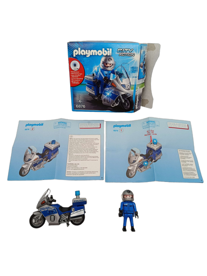 Playmobil Bundle City Action 6876 6879 Set von 2 Motorrad & Quad
