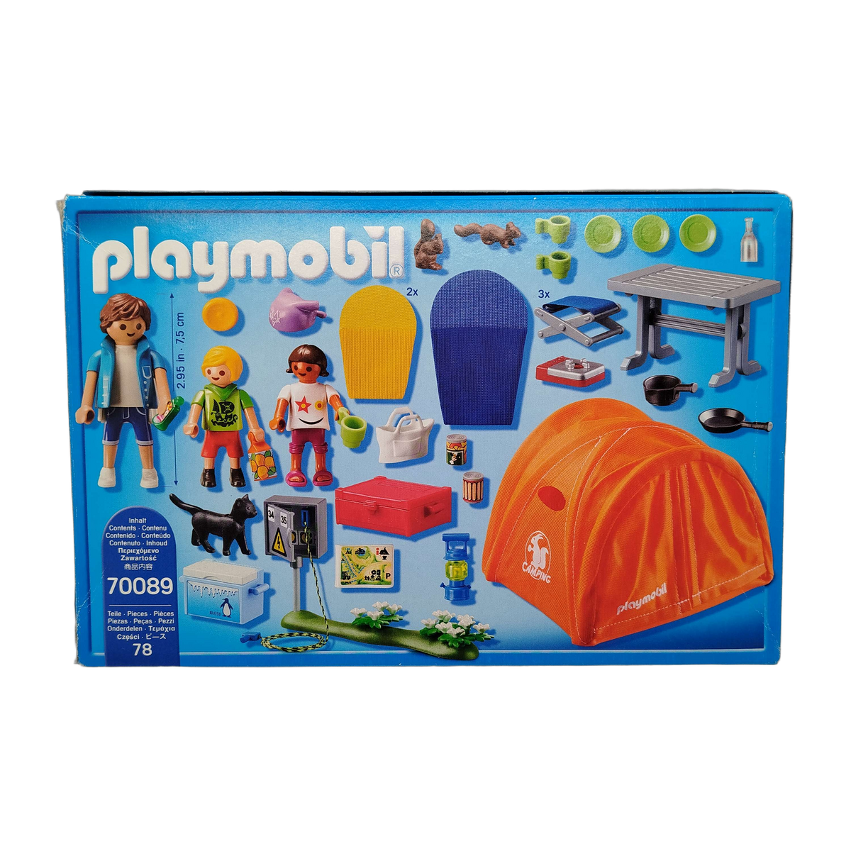 Playmobil Familien-Camping 70089 Spielset